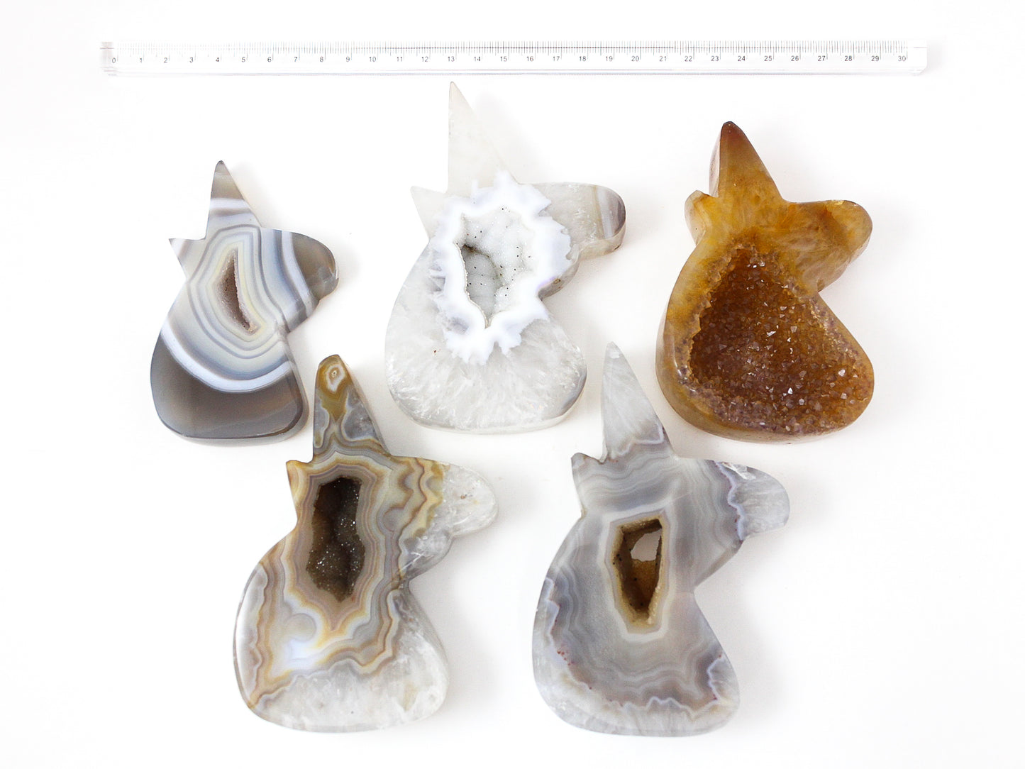Agate Geode Druzy – Assorted Shapes – Wholesale Brazilian Crystals - Nativa Gems