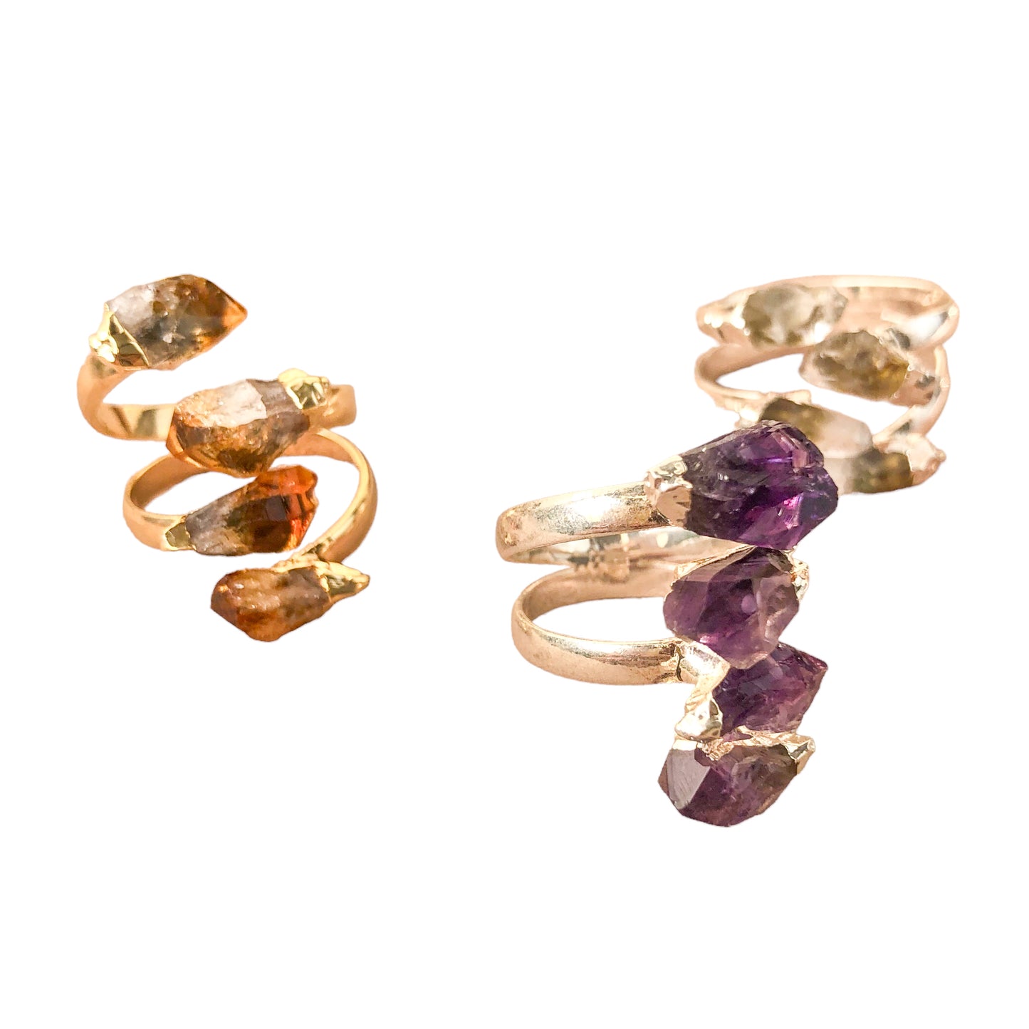 4 Rough Point Rings