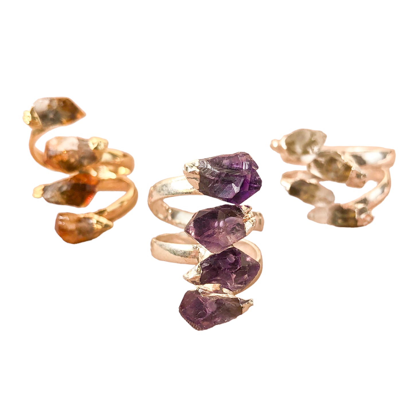 4 Rough Point Rings
