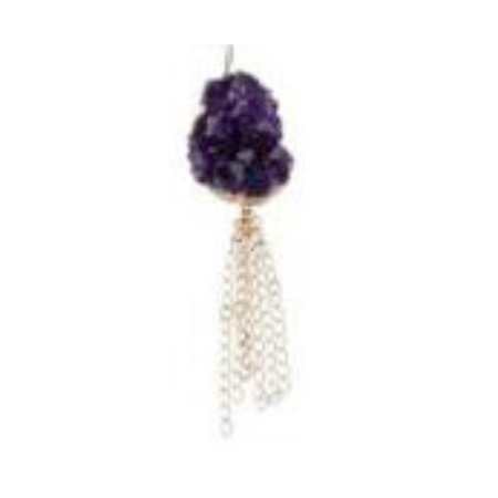 Amethyst Druzy Pendants - Nativa Gems