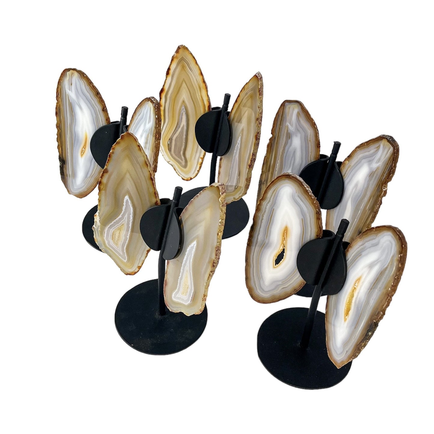 Agate Butterfly on Stand - Nativa Gems