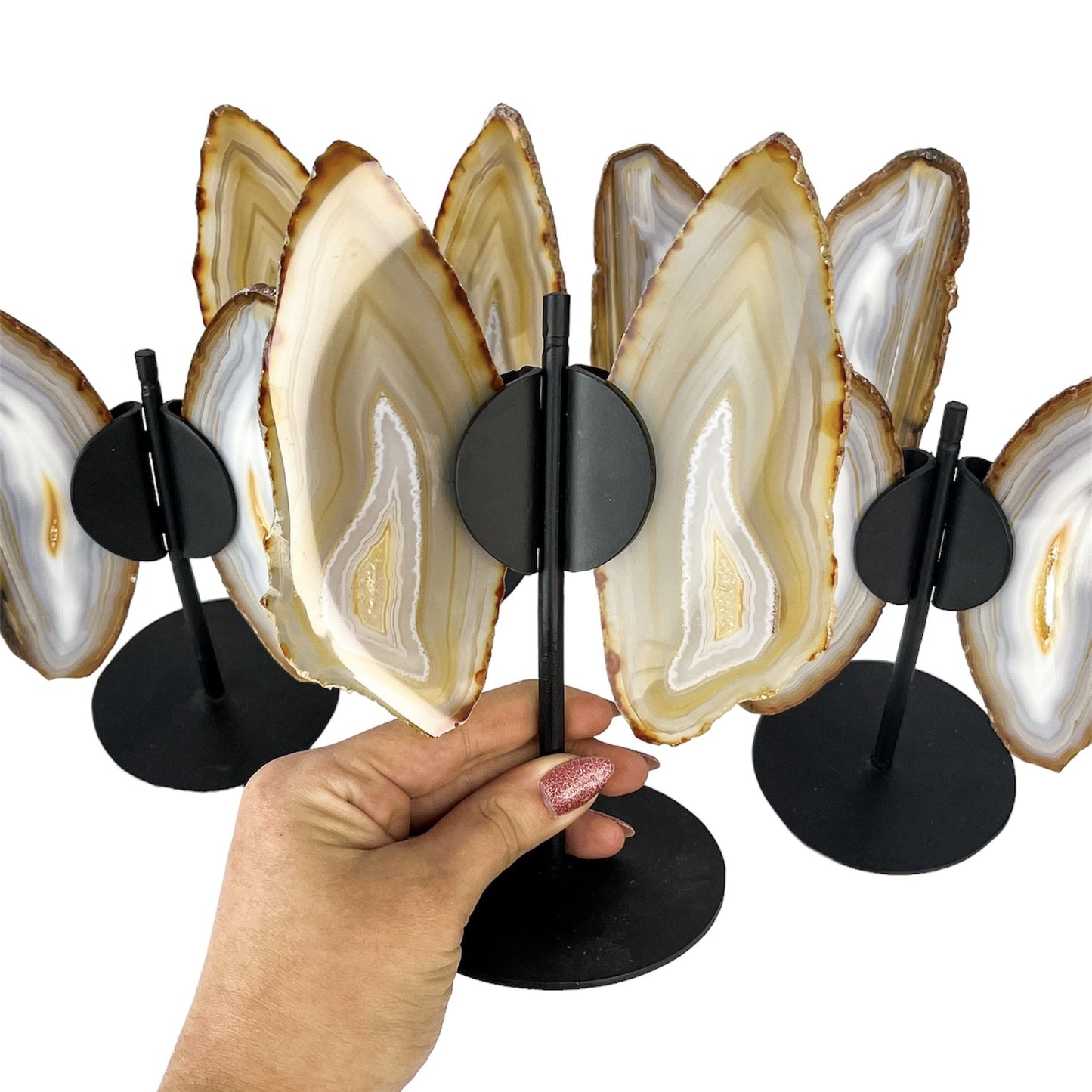 Agate Butterfly on Stand - Nativa Gems