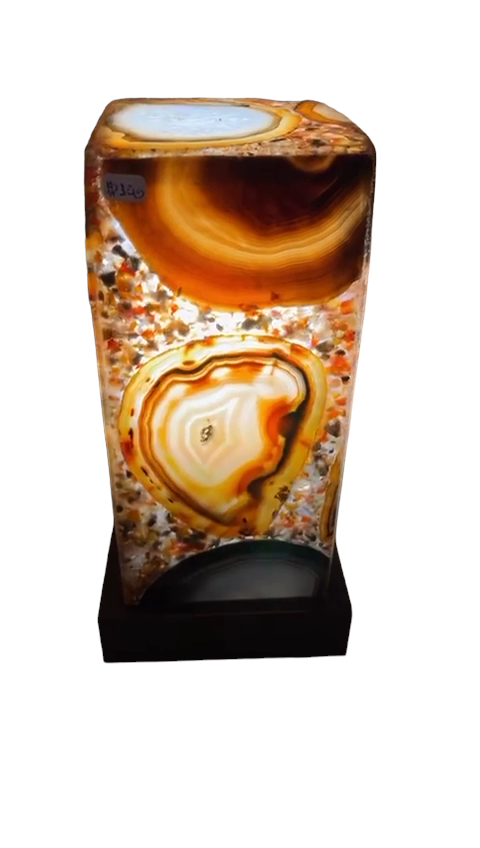 Agate Lamps - Nativa Gems