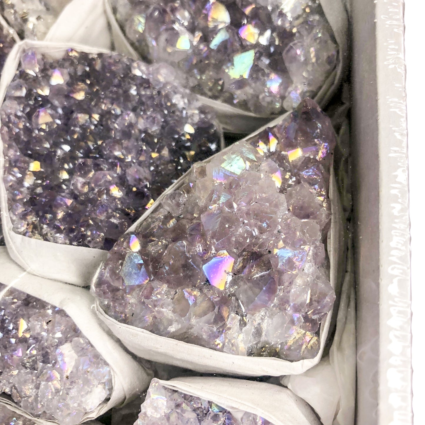 Aura Druzy Flat Box