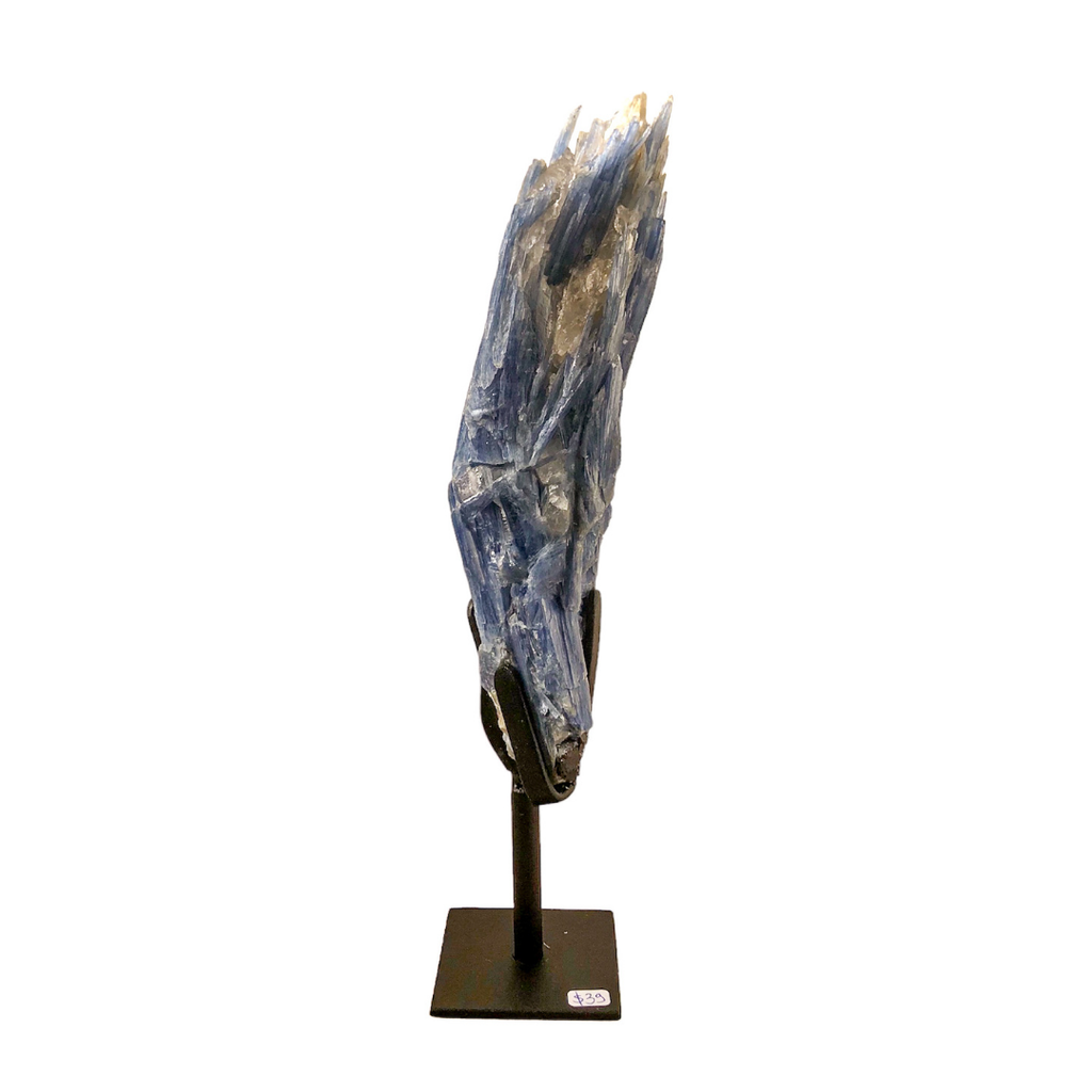Blue Kyanite on stand - Nativa Gems