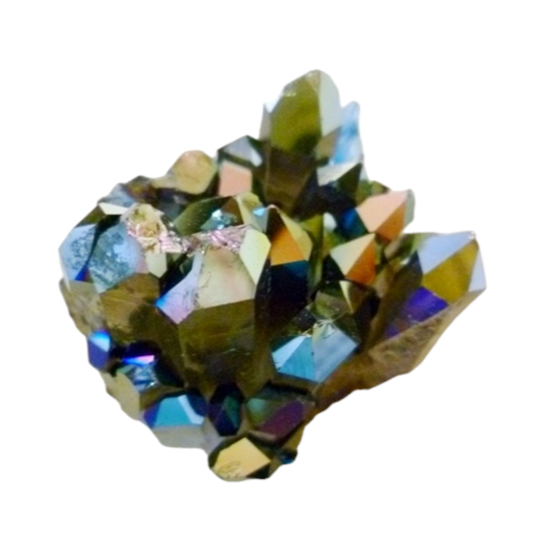 Coated Druzy Pendant - Nativa Gems