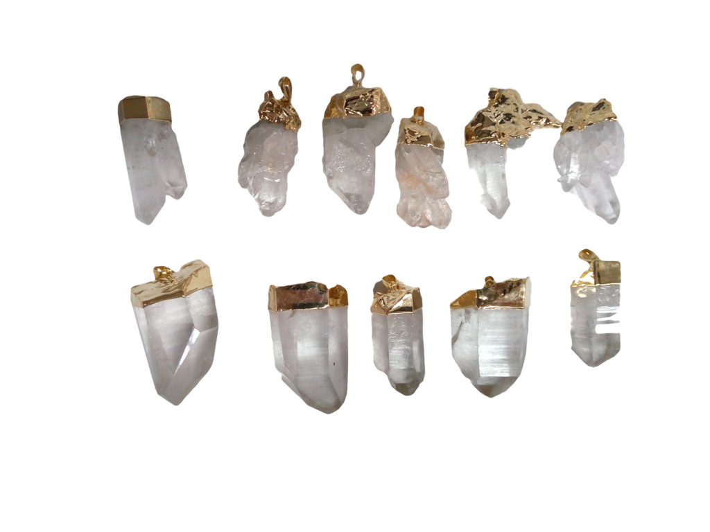 Clear Quartz Pendants - Nativa Gems