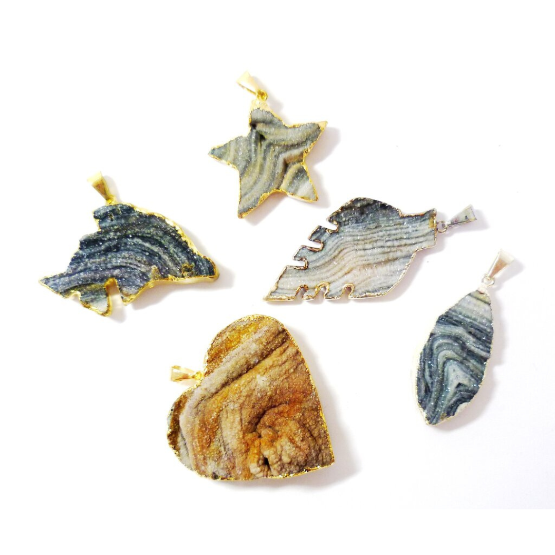 Chalcedony in Shapes - Nativa Gems