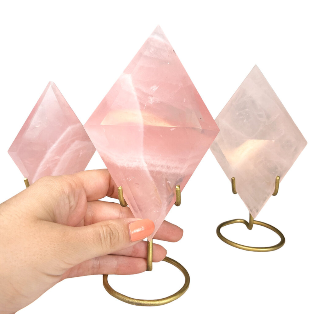 Diamond Quartz on Stand - Nativa Gems