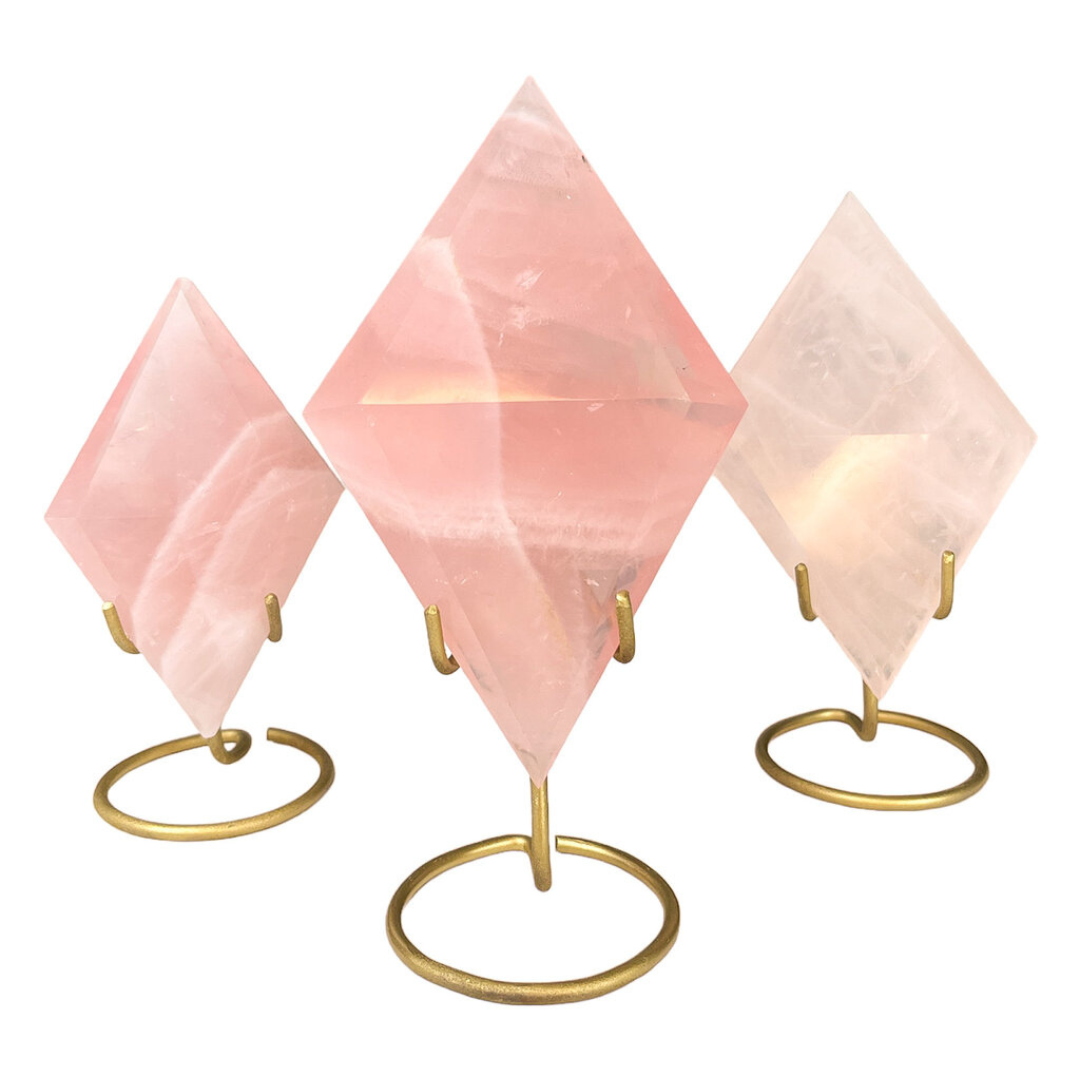 Diamond Quartz on Stand - Nativa Gems