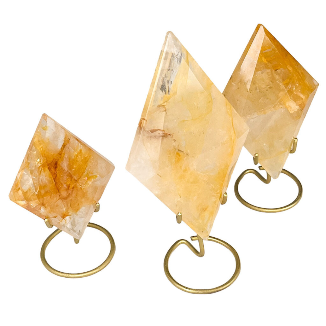 Diamond Quartz on Stand - Nativa Gems