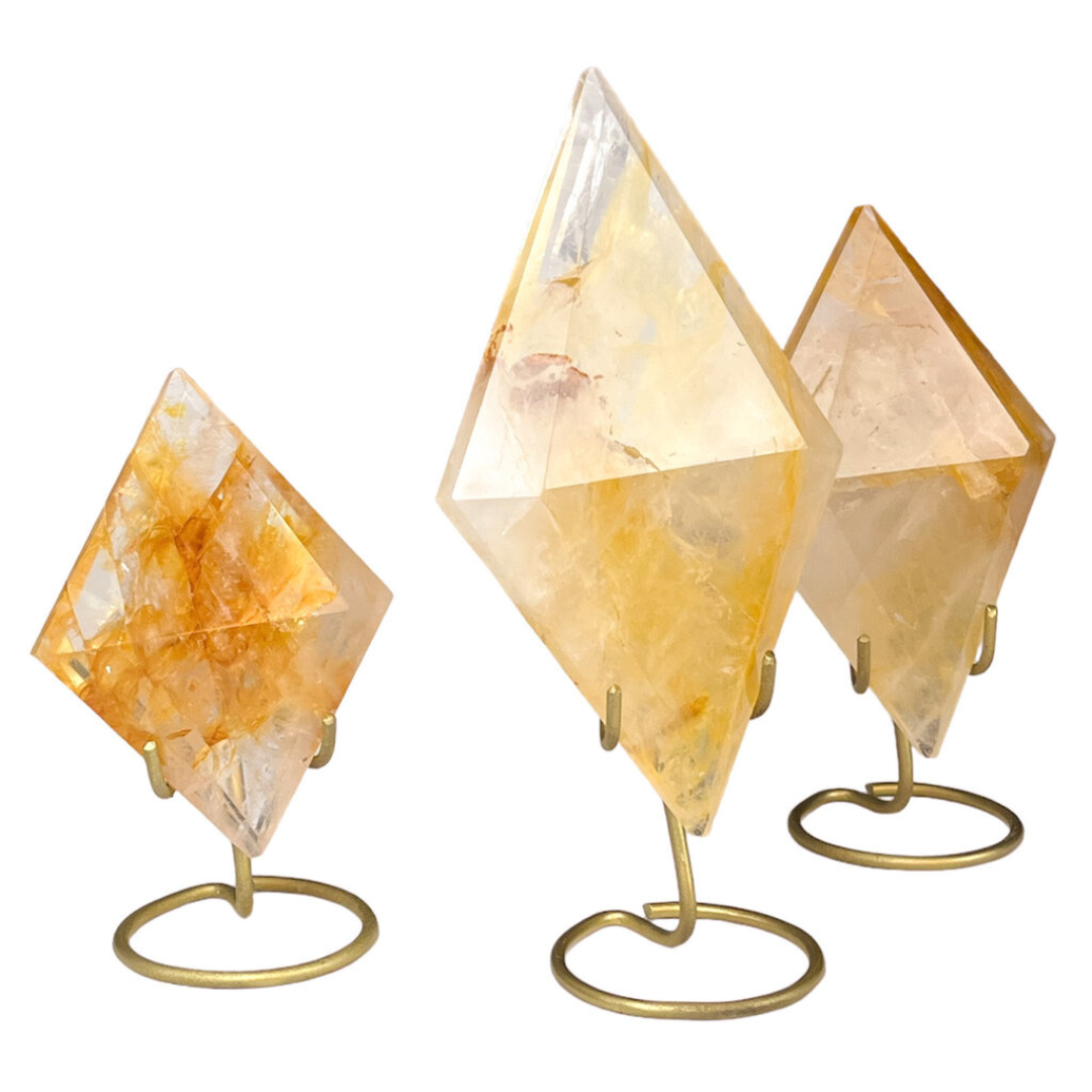 Diamond Quartz on Stand - Nativa Gems