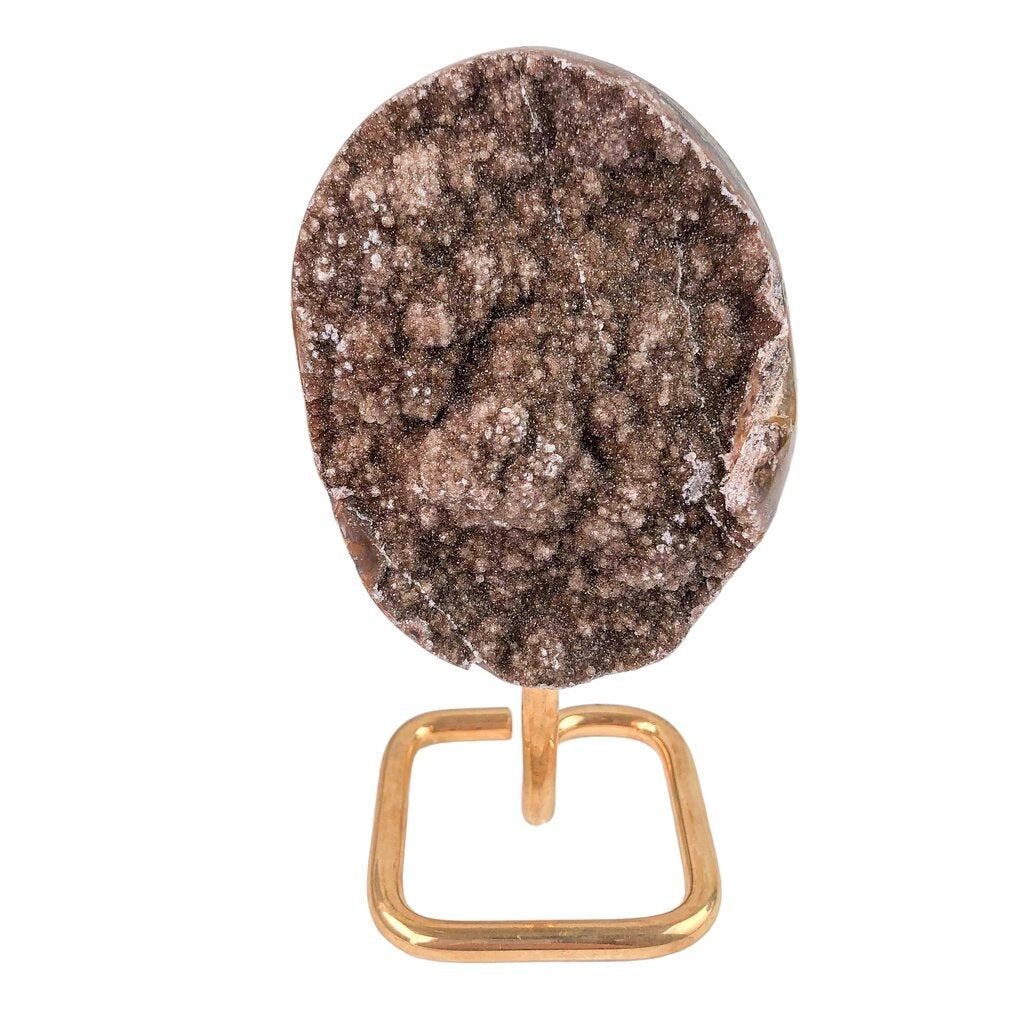 Druzy Rainbow on Stand - Nativa Gems