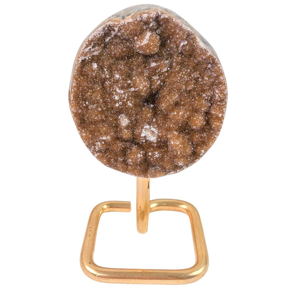 Druzy Rainbow on Stand - Nativa Gems