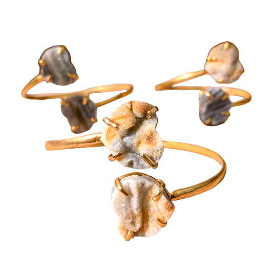 Dual Chalcedony Bracelets