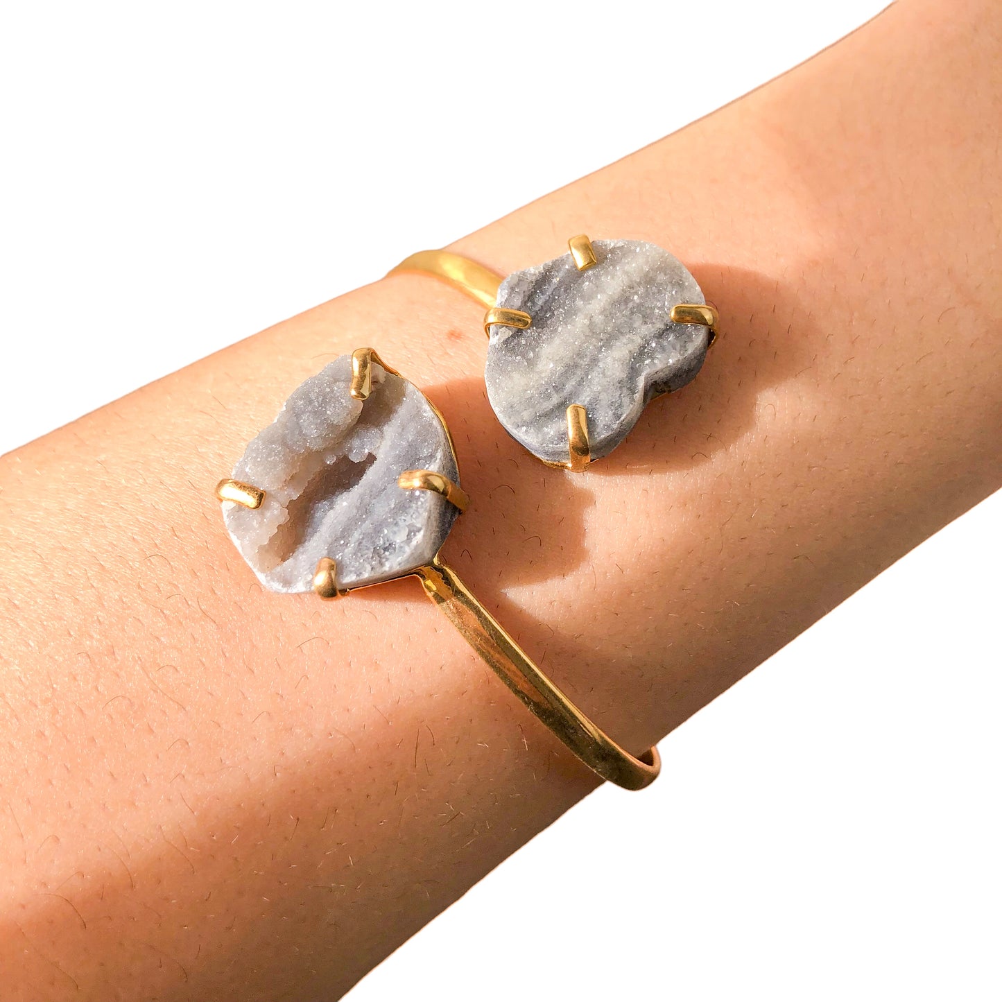 Dual Chalcedony Bracelets