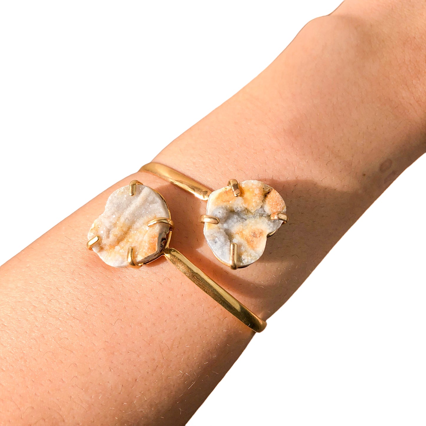 Dual Chalcedony Bracelets