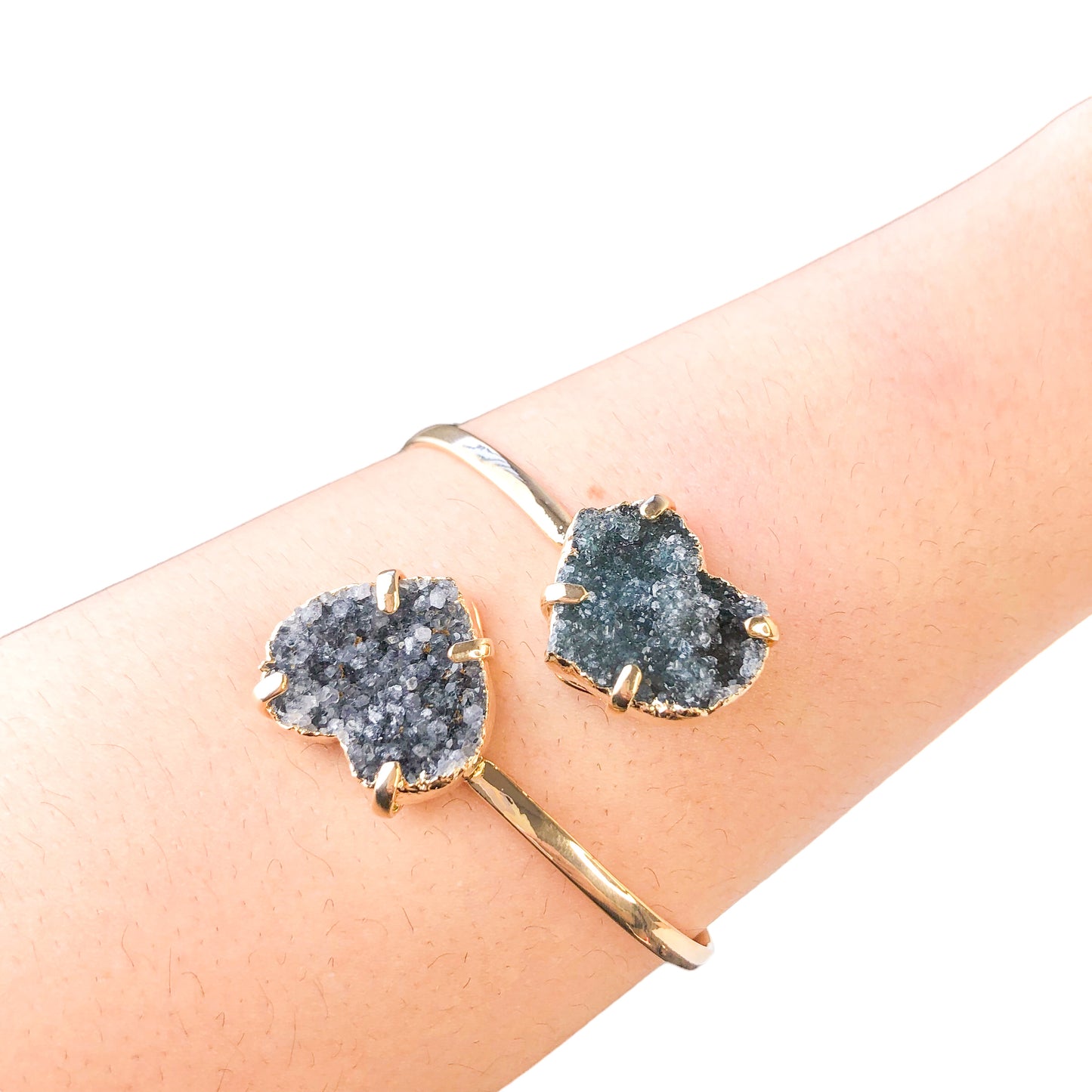Heart Druzy Dual Bracelets