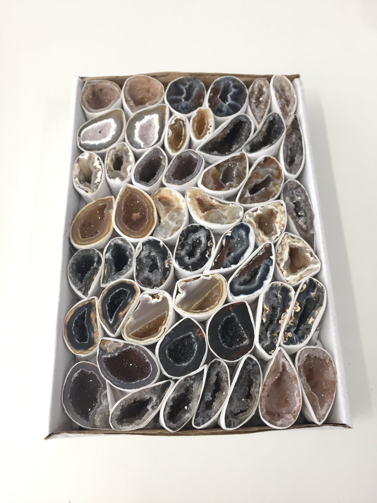 AGATE GEODE - SMALL IN PAIRS