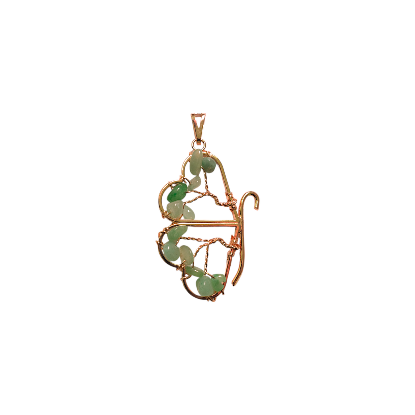 DUAL HEART TREE PENDANT