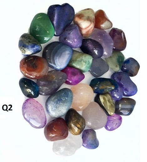 NATURAL STONES + DYED AGATE