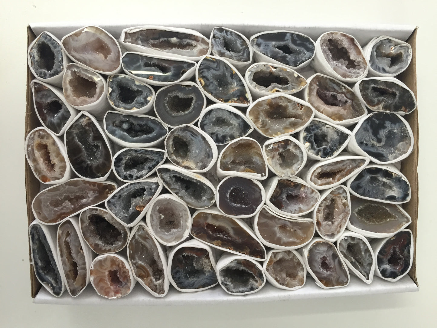 AGATE GEODE - SMALL - FLAT BOX