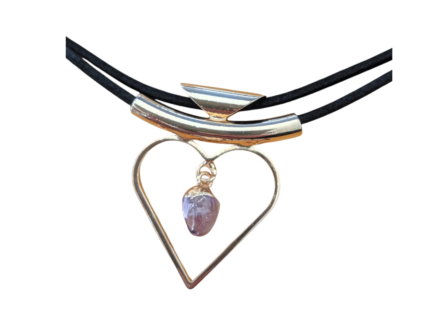Heart shaped metal heart