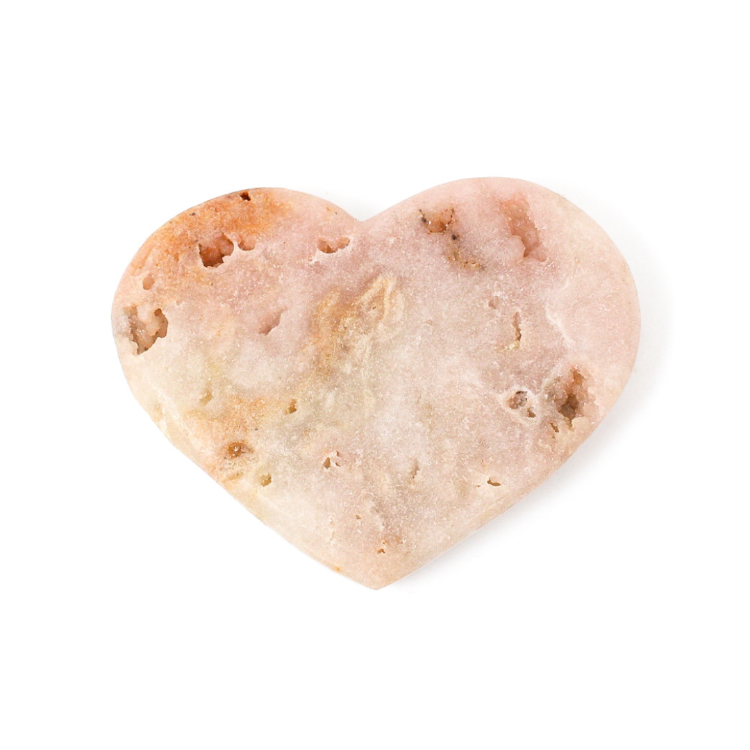 Pink Amethyst Heart – Wholesale Brazilian Crystal - Nativa Gems