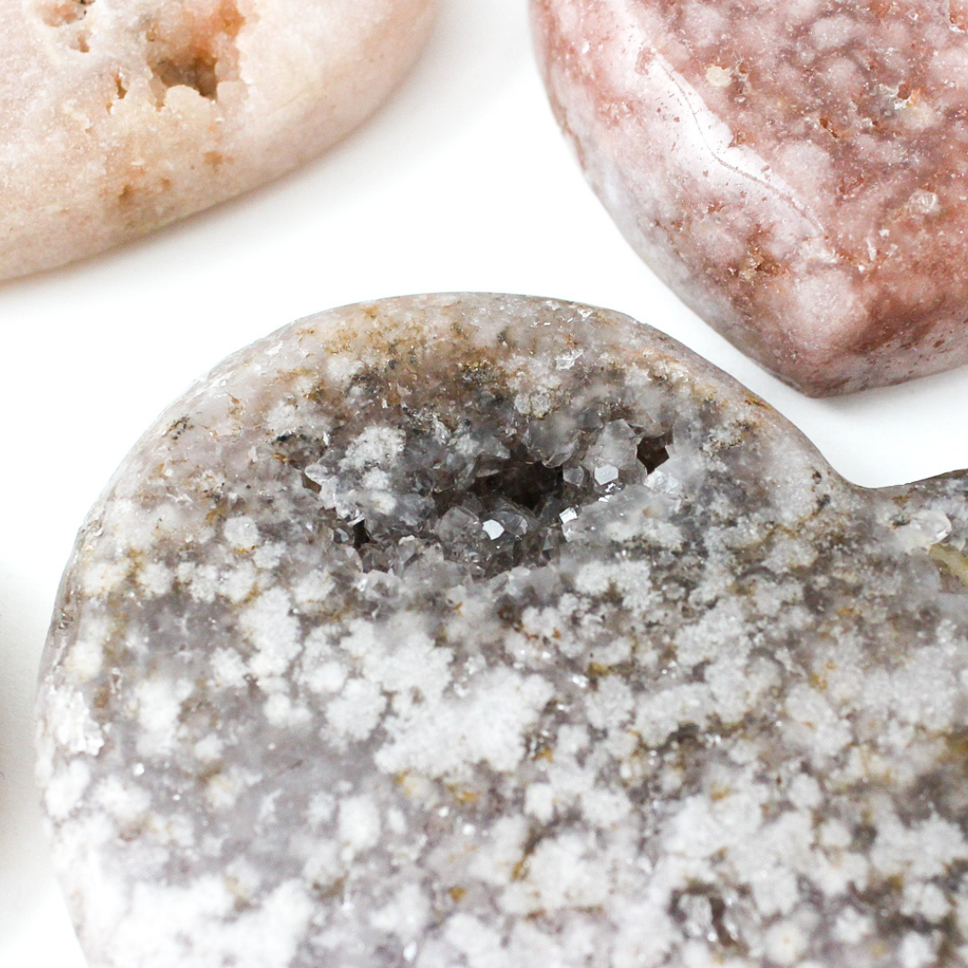 Pink Amethyst Heart – Wholesale Brazilian Crystal - Nativa Gems