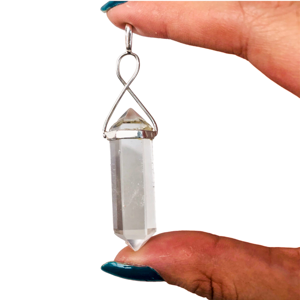 POLISHED POINTS CROWN PENDANTS