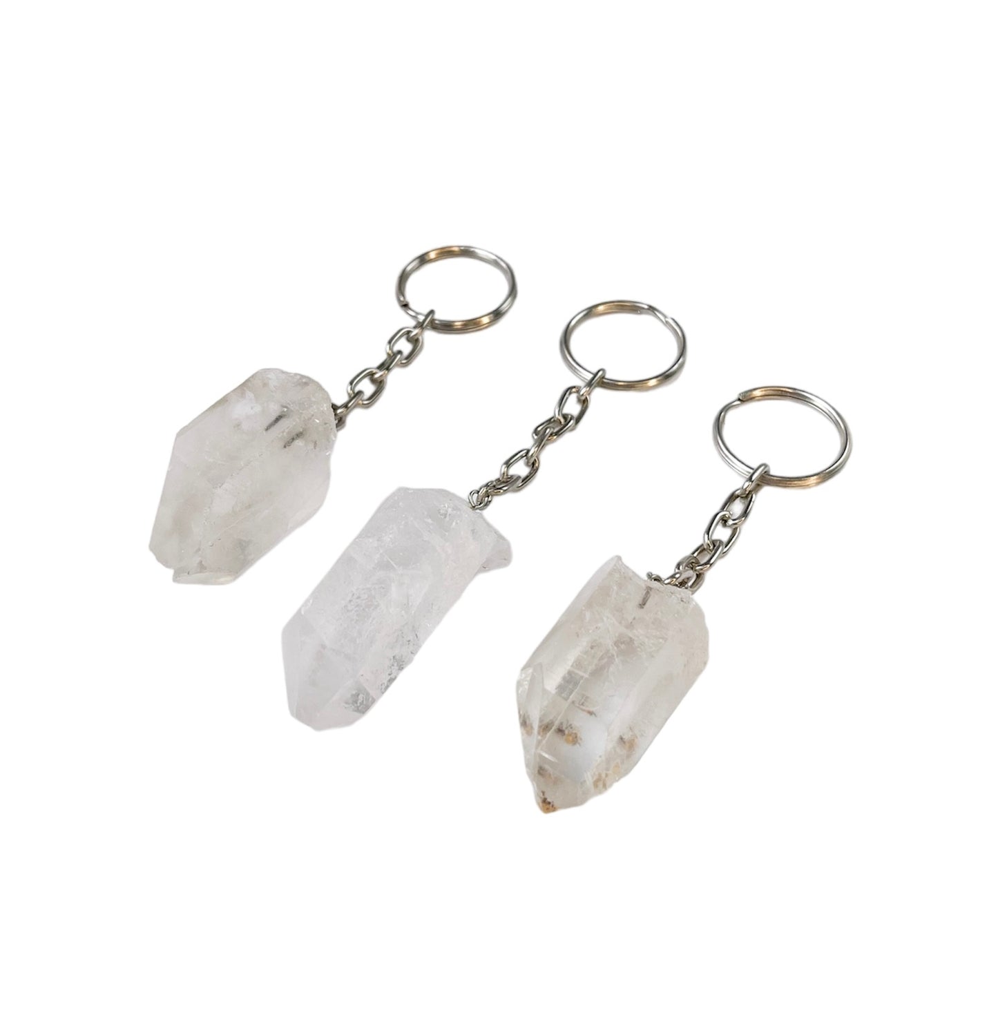 ROUGH STONES KEYCHAIN