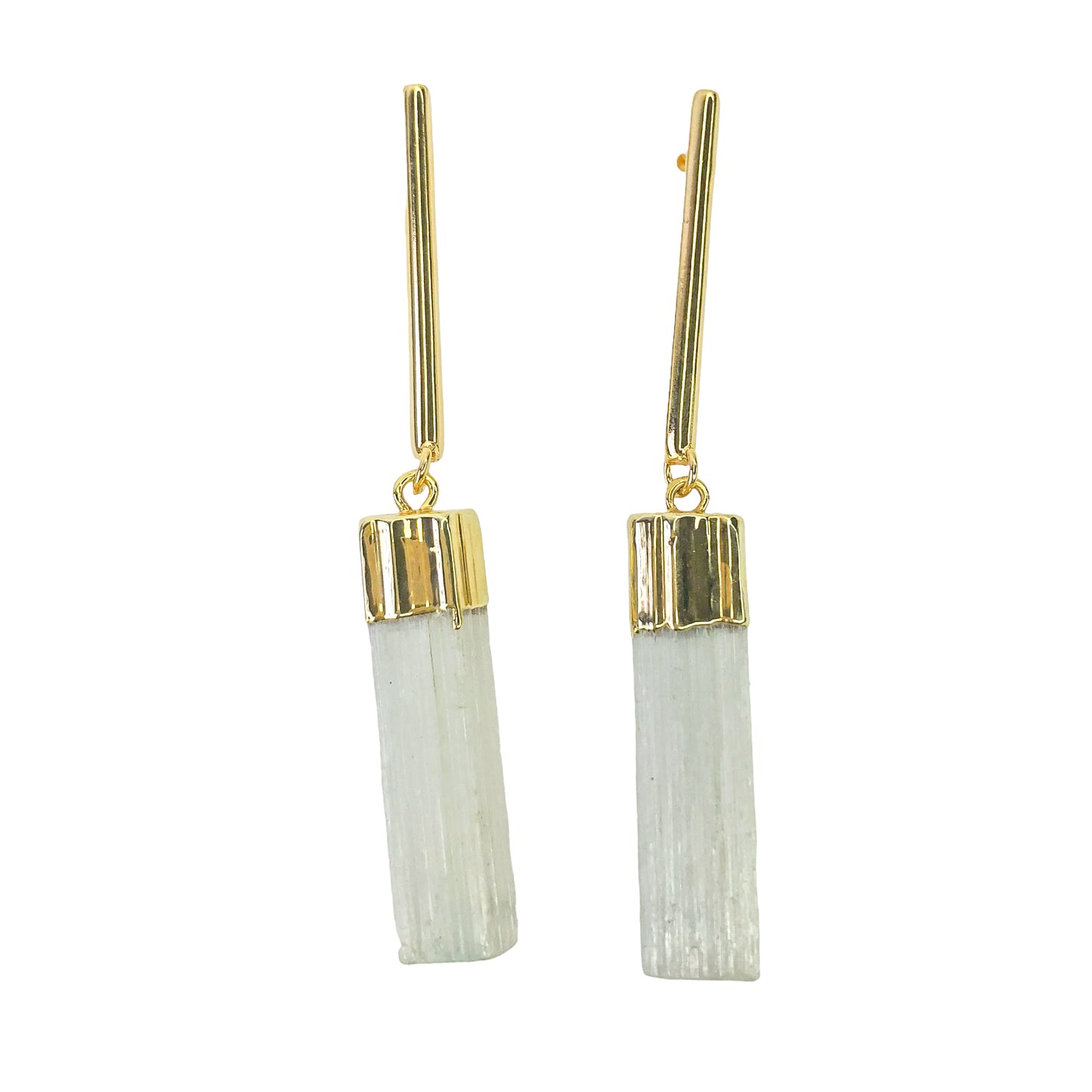 Selenite Earrings