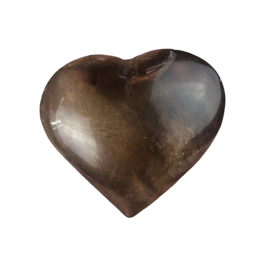 Smoky Quartz Hearts - Nativa Gems