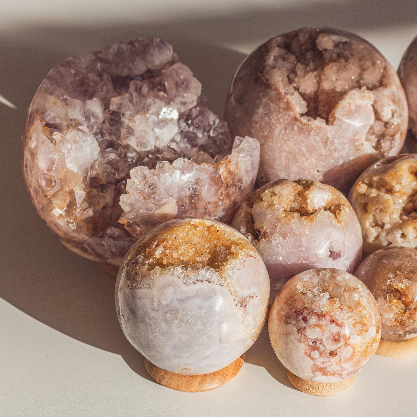 Pink Amethyst Sphere – Wholesale (Brazil) - Nativa Gems