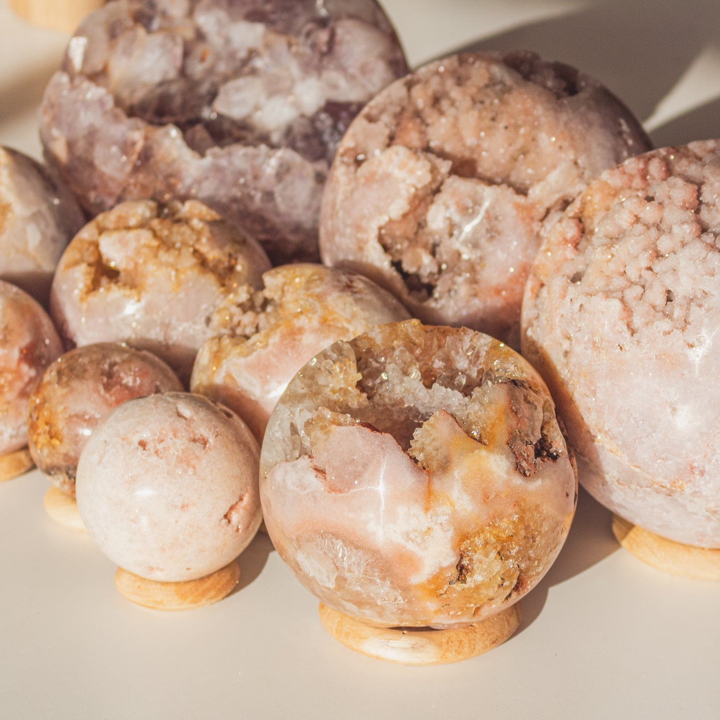 Pink Amethyst Sphere – Wholesale (Brazil) - Nativa Gems