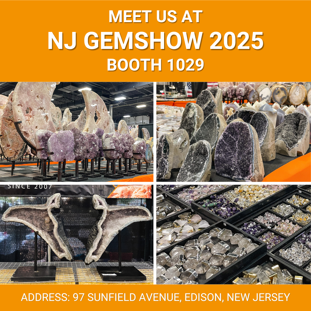 Nativa Gems Goes to NJ: Must-See Crystals at the 2025 Mineral & Gem Show