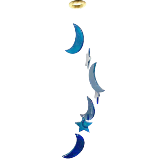 WIND CHIMES - MOON AND STAR