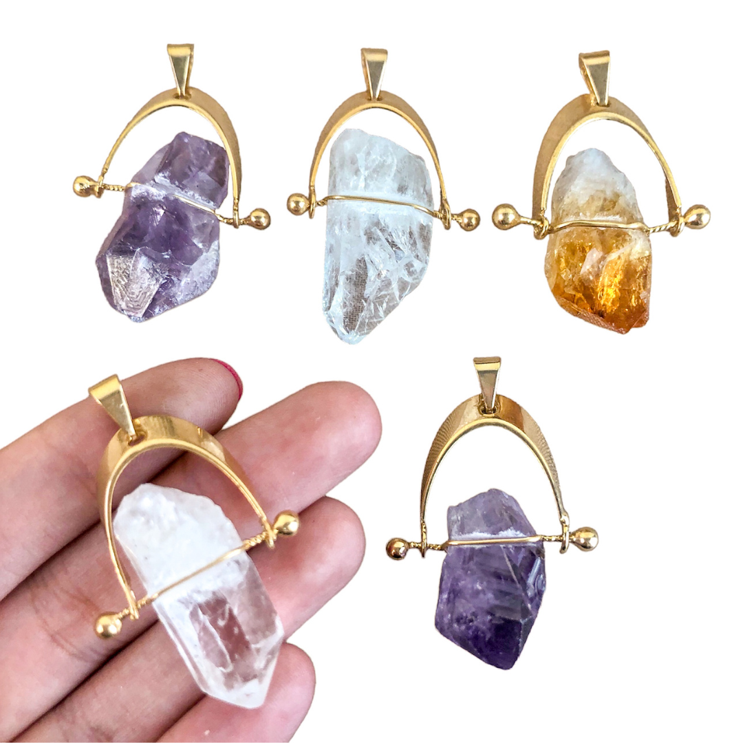 Dangle Stones with Archor Pendants