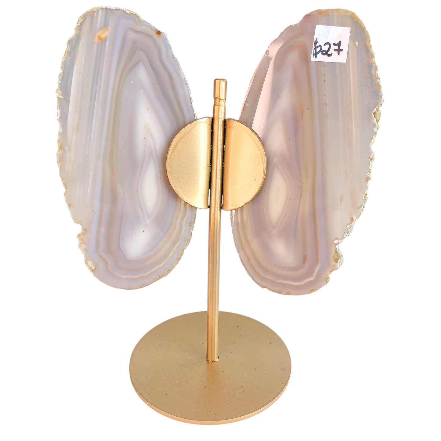 Agate Butterfly on Stand