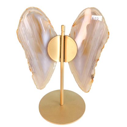 Agate Butterfly on Stand