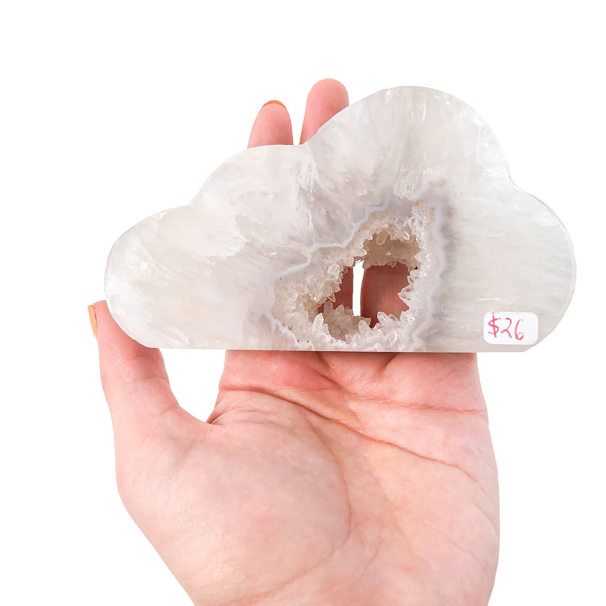 Agate Geode Druzy Cloud