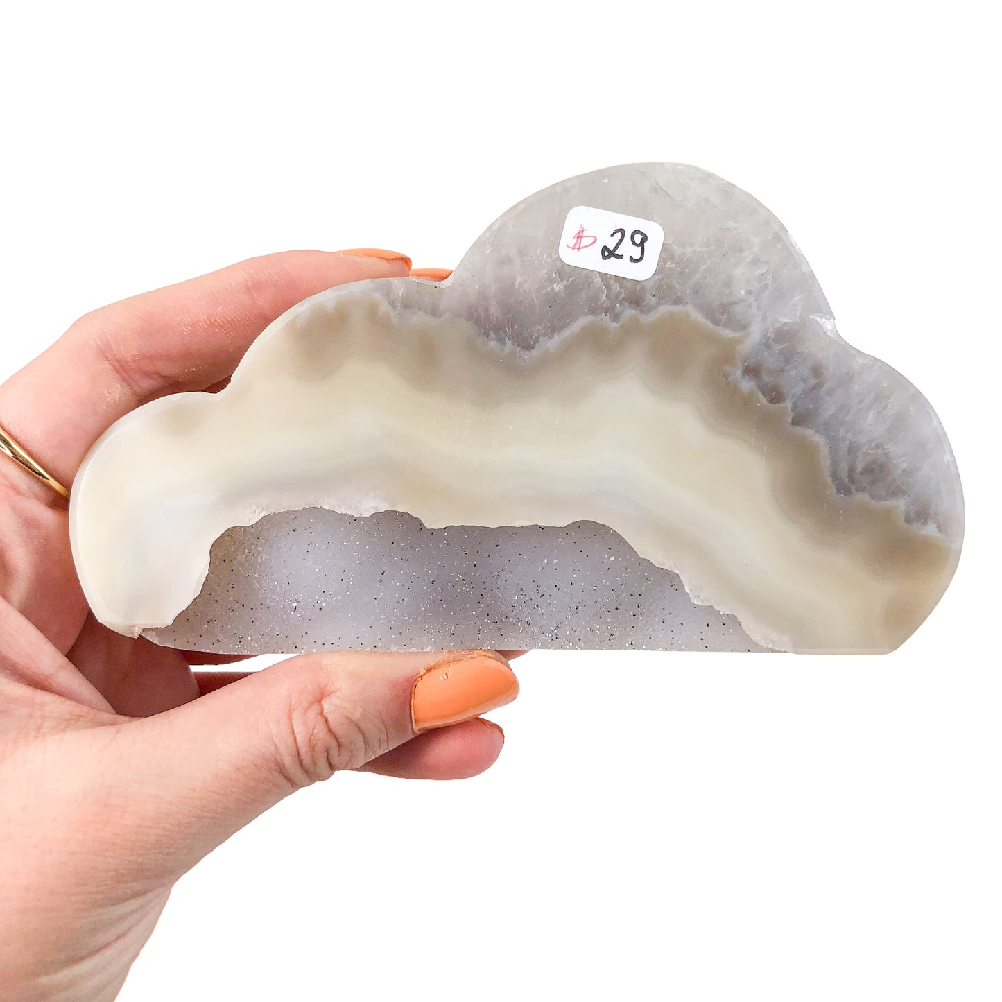 Agate Druzy Cloud