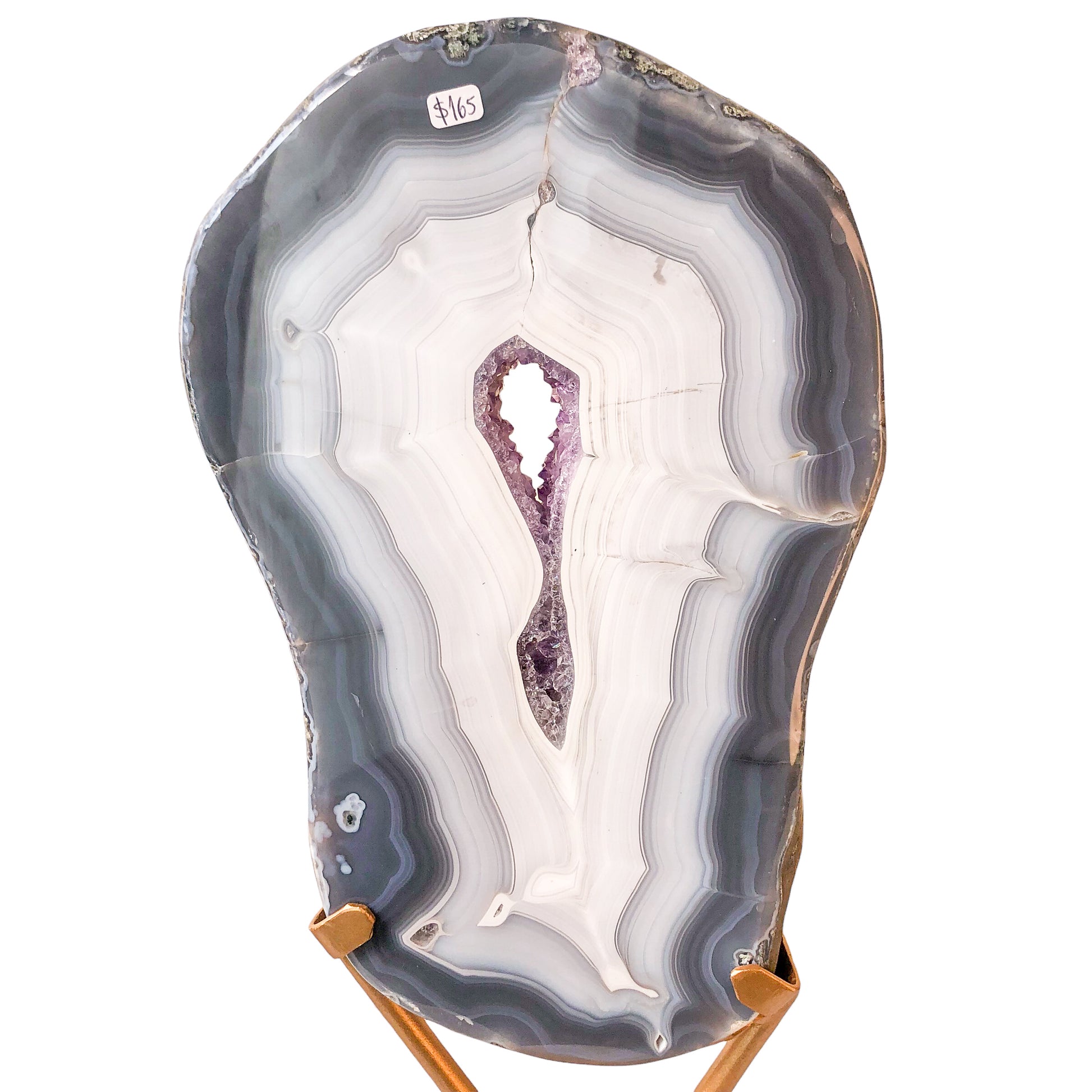 Agate Portal Amethyst on Stand