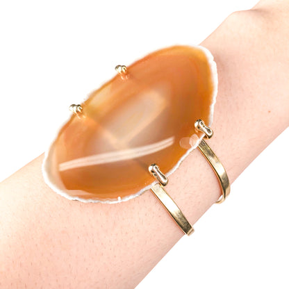 Agate Slice Bracelets