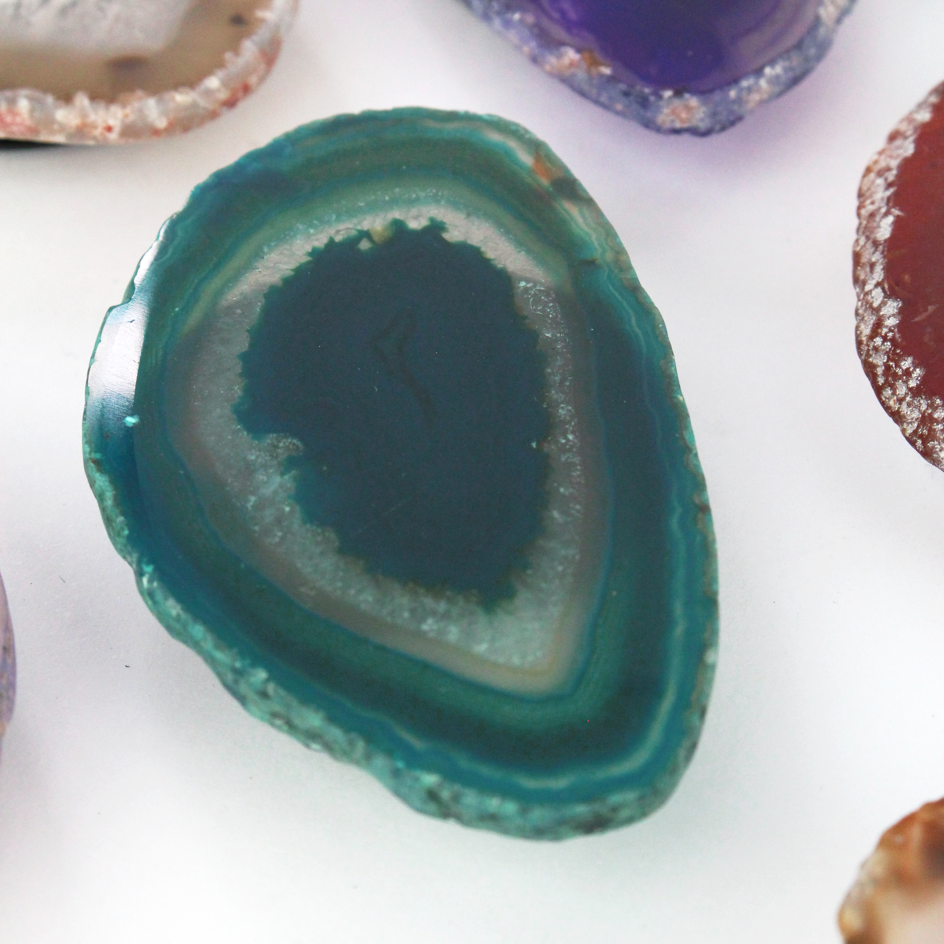 Agate Slice Phone Grips -  Nativa Gems