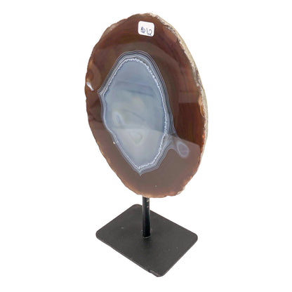 Agate Slice on Stand