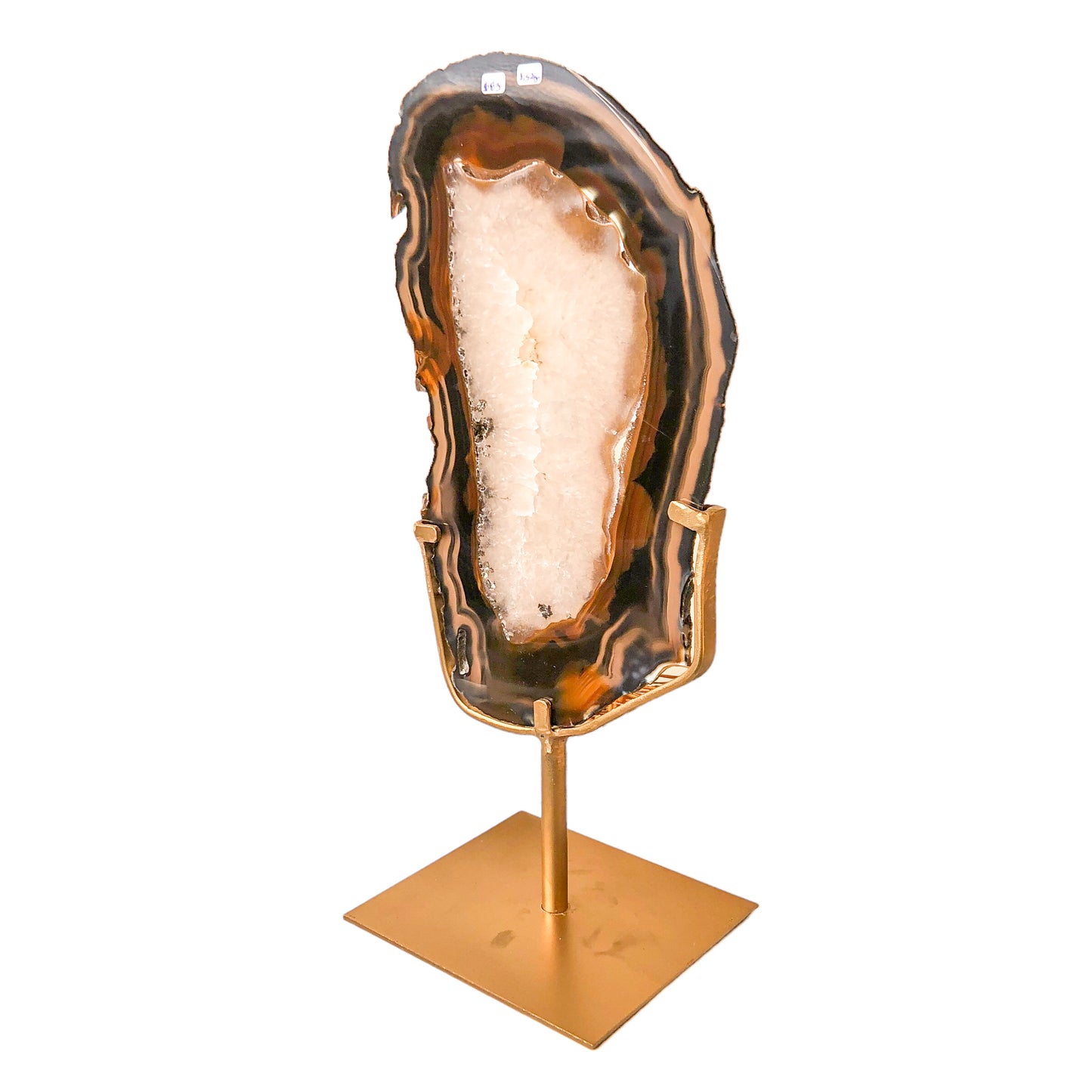 Agate Slice on Stand