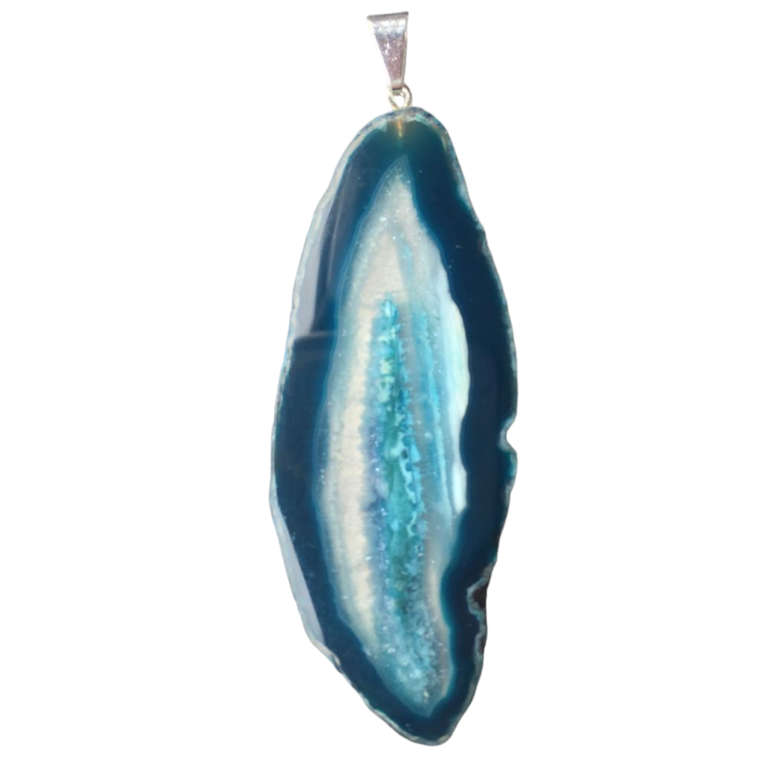 Agate Slice Pendants