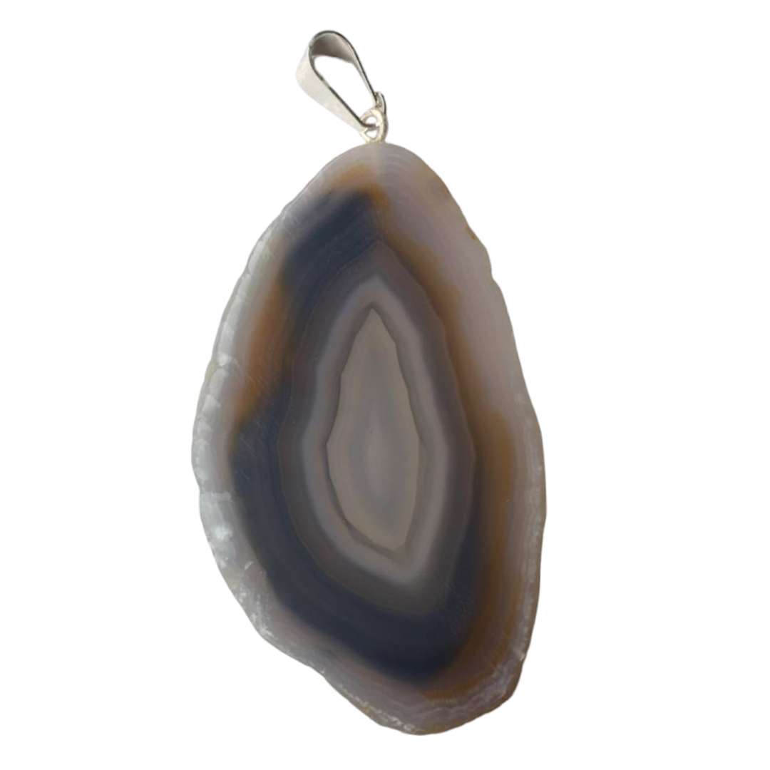 Agate Slice Pendants