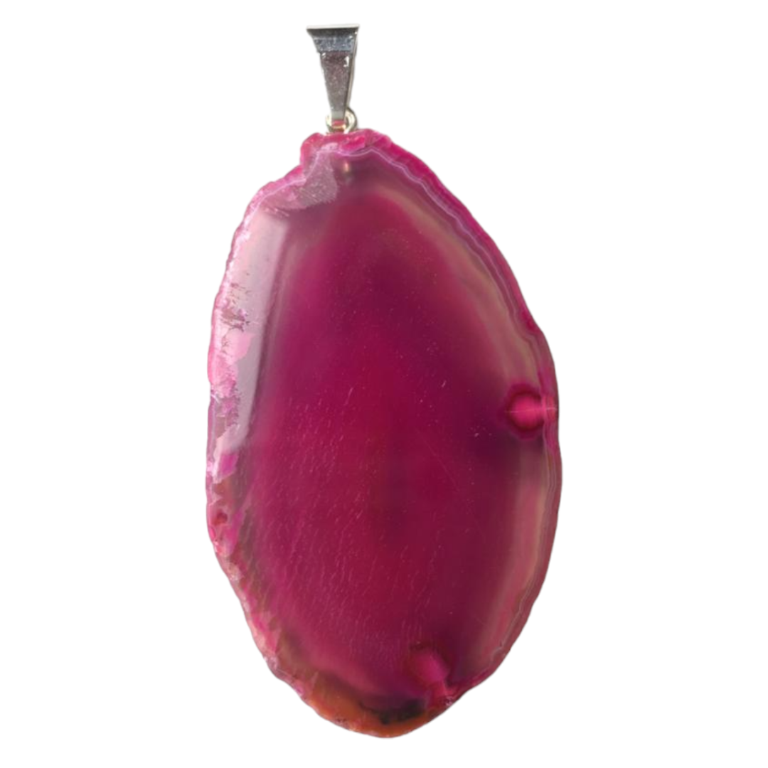 Agate Slice Pendants